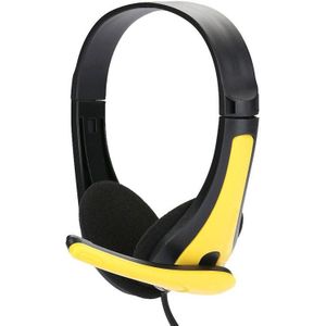 3.5Mm Hoofdtelefoon Gaming Headset Stereo Bass Hoofdtelefoon Met Microfoon Noise Cancelling Koptelefoon Voor Pc Latop Gamer MP3 Speler Telefoon
