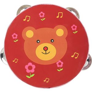 6 Inch Tamboerijn Voor Kinderen Cartoon Kind-Vriendelijke Populaire Muziek Instrument Voor De Van Ritme En Tact