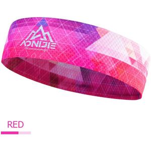 Aonijie Ademend Sport Hoofdband Zweetband Hair Band Band Voor Workout Yoga Gym Fitness Hardlopen Fietsen Unisex Brede E4903