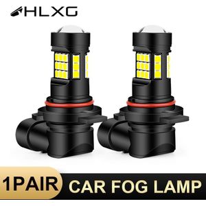 Hlxg Auto Mistlampen H11 Led Foglight 36W Dag Rijden Lamp Geel Wit 6000K 3000K 9005 HB3 9006 HB4 H8 Mistlamp Auto Lampen 12V