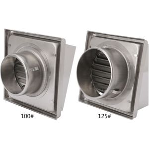 Muur Ventilatierooster Diffuser Ducting Ventilatie Cover Extractor Outlet Lamellen