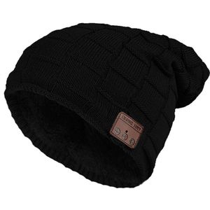 Winter Warm Muziek Hoed Draadloze Headset Sport Hoeden Hoofdtelefoon Slimme Cap Speaker Mic Hoeden Voor