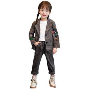 Meisjes Kleding Set Borduurwerk Bloem Tiener Meisjes Kleding Casual Kleding Voor Meisjes Tiener Kinderen Meisjes Kleding 6 8 10 12 13 Jaar