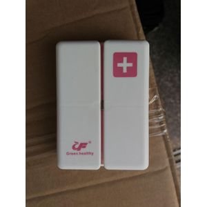 Opvouwbare 7 Dagen Pil Case Een Week Pillendoosje Tablet Storage Case Container Dispenser Organizer Grootte Bezit Geneeskunde Case
