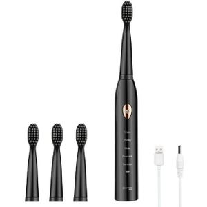 Krachtige Ultra Sonic Sonic Elektrische Tandenborstel Usb Charge Oplaadbare Tand Borstels Wasbaar Elektronische Whitening Tanden Borstel