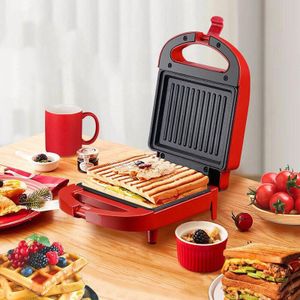 Beemsk Sandwich Machine Elektrische Multifunctionele Ontbijt Maker Huishoudelijke Wafel Licht Voedsel Machine Brood Broodrooster Druk 220V