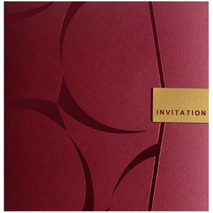 Trouwkaarten Bordeaux Bruin Zwart Blauw Rood Verjaardag Bruiloft Decor Card Luxe Bruiloft Uitnodiging Kaart 50 Stuks