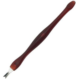 1Pc Dode Huid Remover Nail Art Vork Cuticle Remover Nipper Pusher Trimmer Rvs Pedicure Nails Care Nail Gereedschap