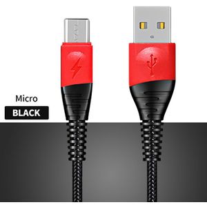 Kstucne Micro Usb Kabel 3M Sync Data Draad Microusb Kabel Voor Samsung Xiaomi Huawei Android Mobiele Telefoon Usb Micro charger Cord