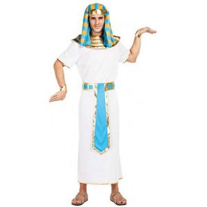Egyptische Kostuum Blauw Voor Man Xl