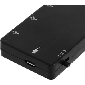 Micro Usb Otg 4 Port Hub Power Adapter Opladen Kabel Voor Smartphone Tablet QX2B