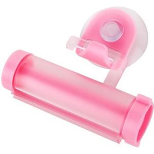 Multifunctionele Sucker Tandpasta Squeezer Wall Gemonteerde Plastic Rolling Buis Handleiding Knijper Gezichtsreiniger Tandpasta Dispenser