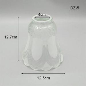 Bell Vorm Vervanging Schaduw, Hanglamp Vervanging Cover,Clear Transparant Wit Cognac Glazen Lampenkap Voor Accessoire