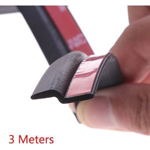 Auto Deur Afdichting Type Z Geluidsisolatie Tochtstrip Auto Afdichting Rubber Strip Trim Auto Rubber Afdichtingen