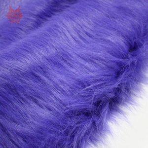 Hoogwaardige Violet 7Cm Pluche Faux Fur Stof Voor Winter Jas, Vest, Bontkraag, cape 150*50Cm 1Pc SP2479