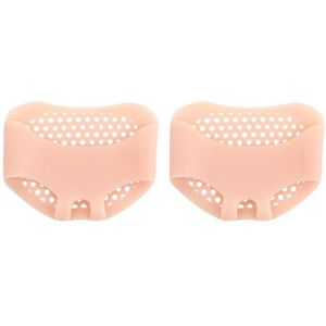 Siliconen Voorvoet Middenvoet Pads Pijnbestrijding Orthotics Voet Massage Anti-Slip Protector Hoge Hak Elastische Kussen Voetverzorging