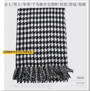Kasjmier Sjaals In Vrouwen Winter Koreaanse Versie Van De Trend Warme En Dikke Vintage Britse Geruite Gemengde En Bijpassende sjaal