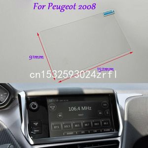 Interne Accessoires 7 Inch Auto Gps Navigatie Scherm Hd Glas Beschermende Film Voor Peugeot