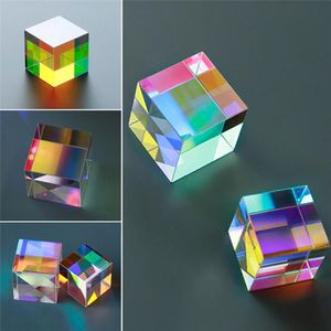Educatief Accessoire Optische Glas X-Cube Dichroic Prism Rgb Combiner Splitter Educatief Klasse Natuurkunde Cube