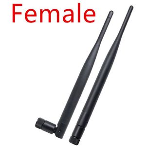 5 Stks/partij Dual Band Wifi Antenne 2.4Ghz 5/5.8Ghz 3dBi Sma Male Antenne Voor Draadloze Vedio Beveiliging Ip Camera Recorder