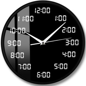 The Vinyl Clock - BZ-016 - Wandklok - Antieke Stijl - Ronde Vorm - 30 cm