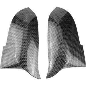 1 Paar Carbon Fiber Auto Achteruitkijkspiegel Cover Cap Voor Bmw F20 F22 F30 F31 F32 F33 F36 F34 f35 Side Mirror Cover Trim 51167292