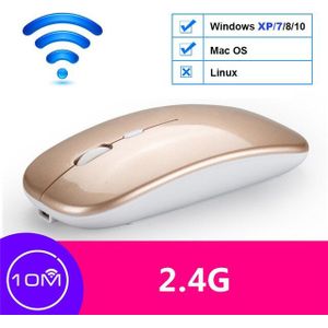 Draadloze Muis Bluetooth Oplaadbare Muis Draadloze Computer Stille Muis Ergonomisch Mini Muis Usb Optische Muizen Voor Laptop Pc
