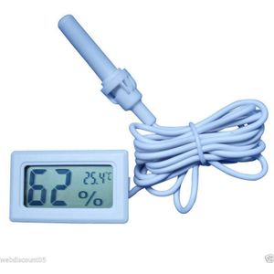 Professionele Mini Digitale LCD Thermometer Hygrometer Vochtigheid Temperatuur Meter Indoor Outdoor Digitale LCD Display Sensor