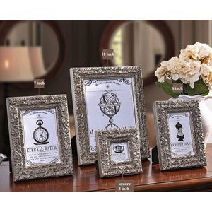 Home Decoratie Houten Fotolijsten, Aankomst Vintage Stijl Fotolijst Met Foto Porta Retrato