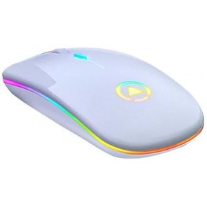 Oplaadbare Draadloze Stille Kleurrijke Led Muizen Optische Ergonomische Gaming Muis