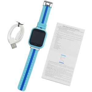 Kleurrijke GPS Smart Horloge/Tracker Q100 Met Wifi 1.54 inch Touch Screen SOS Oproep Locatie Apparaat Tracker voor Kid /kinderen