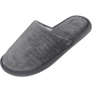 30 Mannen Slippers Thuis Pluche Pantoffels Warme Mannen Slippers Korte Pluche Mannen Thuis Slippers Non-Slip Naaien Zachte Mannen Schoenen