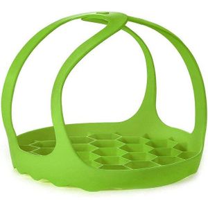 Snelkookpan Sling Siliconen Ei Rack Anti-Brandwonden Stoomboot Rack Trivet Bakvormen Lifter Compatibel Met 6/8 Qt Instant Pot