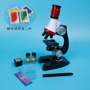 Bioscience 100X 400X 1200X Hd Microscoop Kits Kinderen Wetenschap Onderwijs Microscoop Speelgoed Scholieren Laboratorium Apparatuur