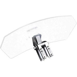 AL21-Motorfiets Voorruit Extension Spoiler Voorruit Deflector Verstelbare Clip