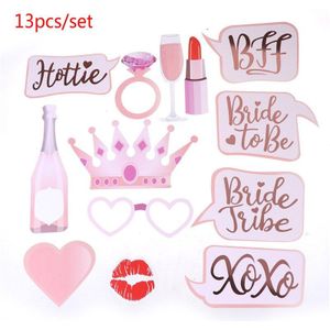 Bruid Om Party Masker Foto Props Bruiloft Decoratie Bachelor Party Photo Booth