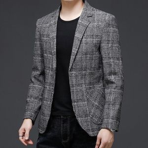 2022 Blazers Mannen Lente Herfst Business Casual Pak Koreaanse Versie Heren Slanke Blazers Mannen Kleding J688