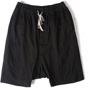 Zomer Britse Stijl Mannen -Off Harlan Shorts Modieuze Mannen Zwarte Broek Mannen Casual Shorts K1020