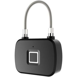 L13 Smart Lock Vingerafdruk Outdoor Bagage Lock Gym Vingerafdruk Tas Hangslot met Metalen IP65 Waterdicht voor Locker Rugzak