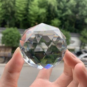 60 Mm Suncatcher Glas Art Crystal Ball Facet Prisma Kristallen Kroonluchter Presse-papier Middelpunt Foto Home Decoratie