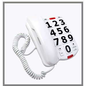 Handsfree Caller Identificatie Familie Business Kantoor Hotel Vaste Vaste Telefoon Geschikt Voor Ouderen Grote Knoppen