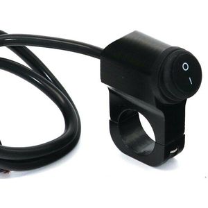 Lmodri 12 V Motorfiets Cnc Aluminium Schakelaars 7/8 ""22 Mm Stuur Koplamp Schakelaar Waterdicht 2 Keuze