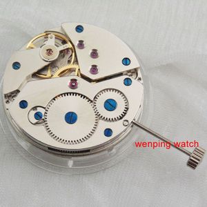 P439 17 Juwelen Aziatische hand kronkelende 6498 classic horloge beweging fit horloge case