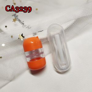 Draagbare Zachte Contactlens Box Set Met Pincet Stok Buis Schroef-Top Contact Lens Case Eyewear CA3239