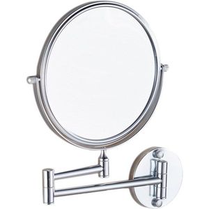Uitschuifbare 8 Inch Dubbelzijdig Badkamer Spiegel Smart Spiegel Makeup Wandmontage Spiegel Badkamer Spiegel