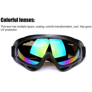 Super Vasthoudendheid Motorcycle Goggles Masker Lens Outdoor Rijden Retro Motorhelm Glazen Vintage Off-Road Eyewear