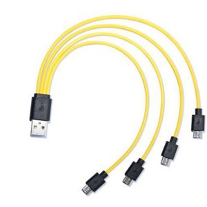 5 V/2A Usb 2.0 Naar Micro Usb Aa Aaa Batterij Opladen Kabel Micro Usb Splitter Cord Voor Samsung huawei Google Telefoons Tabletten