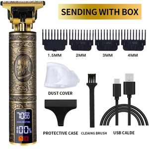 T9 0Mm Cordless Baard Haar Trimmer Professionele Scheerapparaten Elektrisch Scheerapparaat Clipper Voor Mannen Haar Snijmachine Kapper