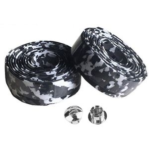 2Pcs Fiets Stuurlint Kurk Stuurhoes Racefiets Fietsen Handvat Antislip Riem Rubber Tape