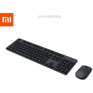 Originele Xiaomi Draadloze Toetsenbord En Muis Set 104 Toetsen Keyboard 2.4 Ghz Usb-ontvanger Muis Voor Pc Windows 10